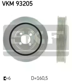 Ременный шкив SKF VKM 93205